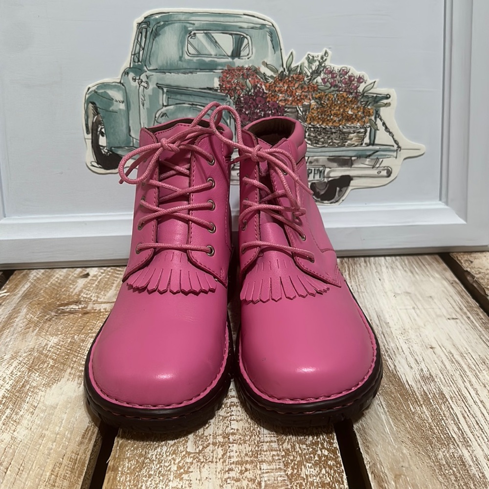 HH Double H pink boots
